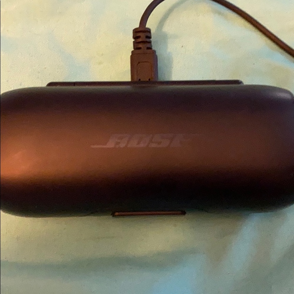 Bose ear buds with charging case